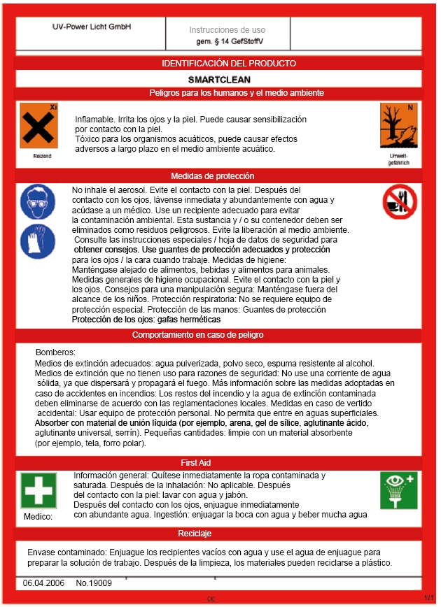 Smartclean instrucciones