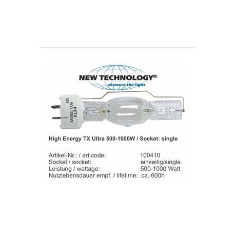 High Energy TX Ultra 500-1000 Einseitig/single socket 600-800h