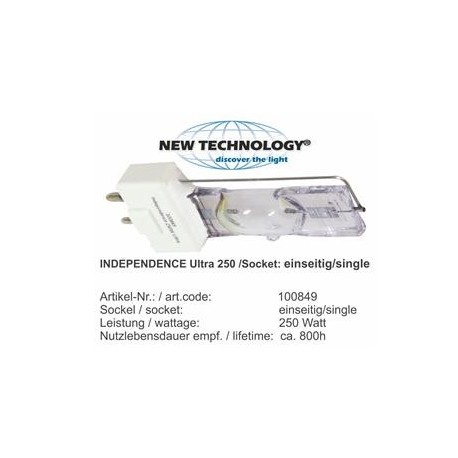 Independence 250W Ultra 250 Einseitig/single socket 800-1000h