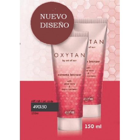 Oxytan Extreme Bronzer 150ml con aloe Vera y agua de cactus