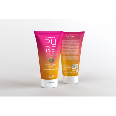 Pure Xtra Tanning M-Tirosina Shea butter 125ml sin autobronceadores