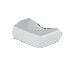 Reposacabezas/reposacabezas blanco/blanco 20 x 14 x 5 cm