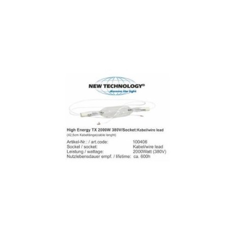 High Energy TX (42,5cm KabellÃ¤nge/cable lenght) 2000 (380V) Kabel/wire lead 600-800h