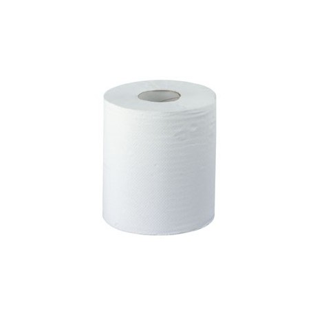 Rollo de papel higiénico estándar 25,0 g/m2 blanco natural/blanco natural 1,4 kg rollo de papel higiénico estándar