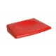 Reposacabezas "soft comfort" ergonómico/reposacabezas "soft comfort" ergonómico rojo/rojo 18 x 17 x 4 cm